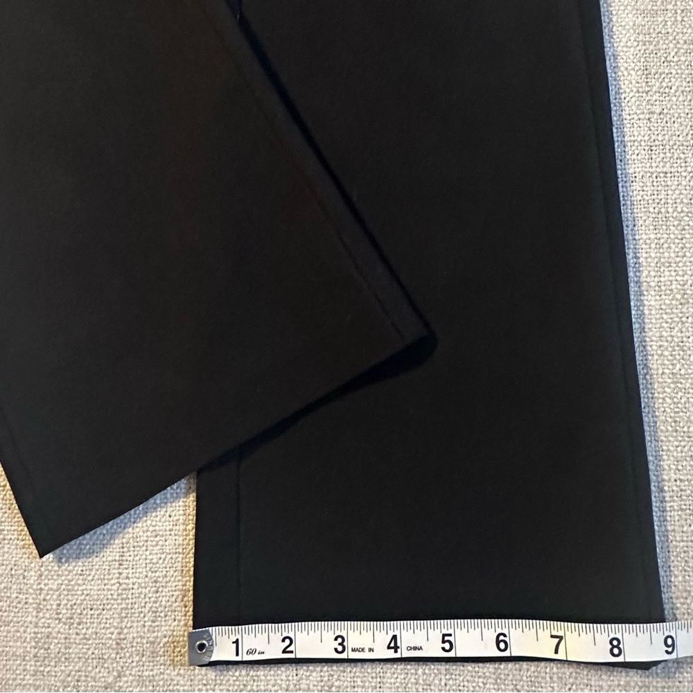 ELLEN TRACY Black Dress Pants Trousers Suit Separate Office Professional Wmns 2 - Picture 12 of 13